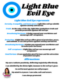 Light Blue Evil Eye Collection Serenity, Truth, Protection & Self Acceptance