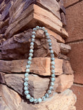 Kiwi Jasper “For Those Learning To Give Themselves The Same Love They Freely Give To Everyone Else” Crystal Necklace Reiki Blessed by Queen