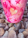 Inner Child Healing  Crystal Candle Reiki Blessed by Queen