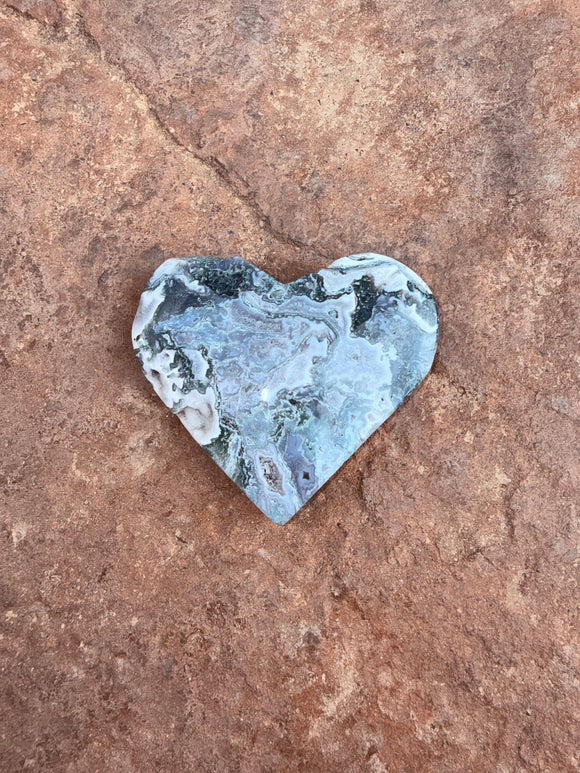 Moss Agate #5 From India Reiki Blessed by Queen