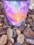 Let it Go Let it Flow Crystal Candle Reiki Blessed by Queen