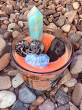 Choose Joy Every Day Crystal Candle Reiki Blessed by Queen