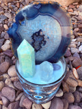 Removing Evil Eye One Day at a Time ! Crystal Candle Moonlight Reiki Blessed by Queen