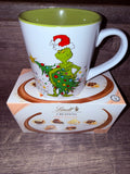 Grinch, Cindy Lou & Max Holiday Mug & Lindt Creation Dessert Collection