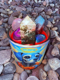 Day of the Dead Animal Crystal Candle Reiki Blessed by Queen