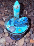 1212 Energy Crystal Candle Reiki Blessed by Queen