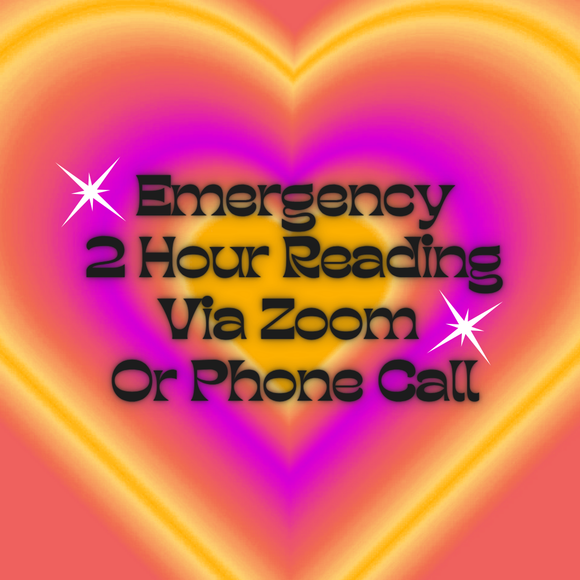 Emergency Zoom Reading - 2 Hour