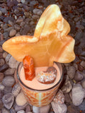Our Ancestors Are Always Here Loved & Full of Wisdom Crystal Candle Moonlight Reiki Blessed by Queen