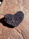 Sphalerite Crystal Heart From Australia #4 - Double Sided