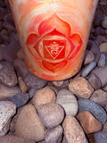 Root Chakra Healing Crystal Candle Reiki Blessed by Queen