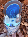 Relief My Stress Crystal Candle Reiki Blessed by Queen