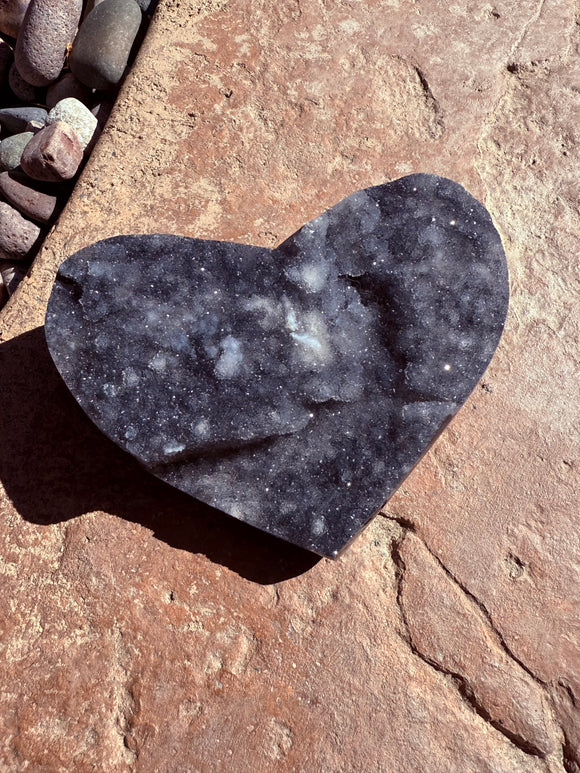 Sphalerite Crystal Heart From Australia #5