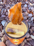 Golden Healer Crystal Candle Moonlight Reiki Blessed by Queen
