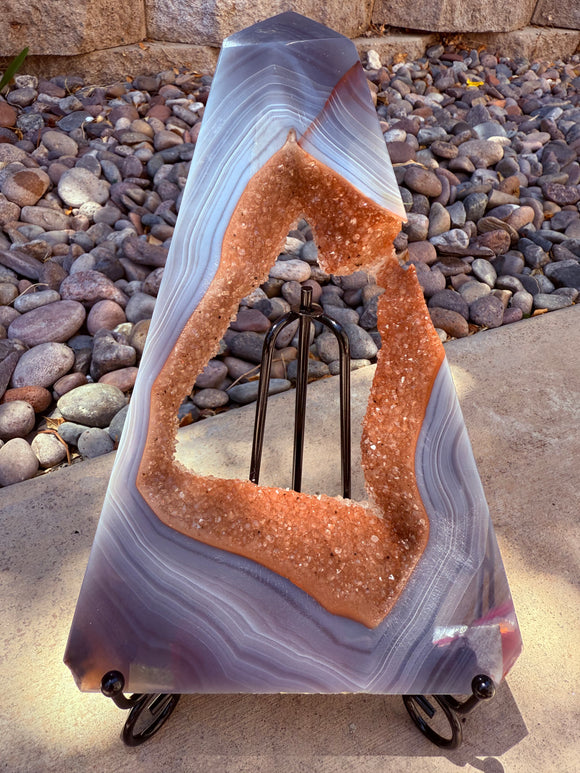 Agate #7 From Brazil Charged Under The New Moon in Leo & Reiki Blessed by Queen