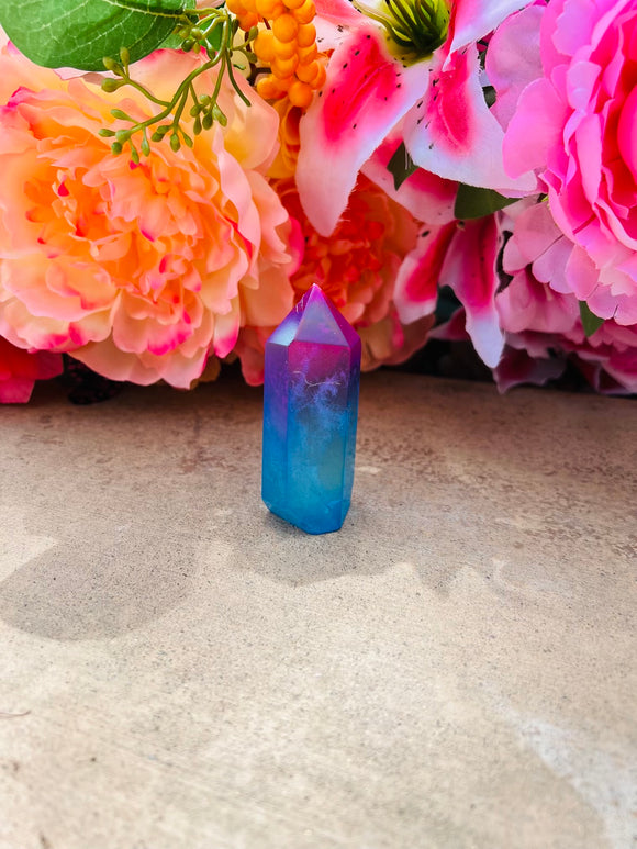 Mermaid Angel Aura Quartz Tower  - Only 5 Available