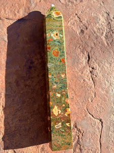“Rare” Rainforest Jasper #4 from Australia Crystal Tower Reiki Blessed by Queen