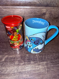 *Disneyland Exclusive* Stitch Mug & Jelly Belly 49 Flavors Bundle