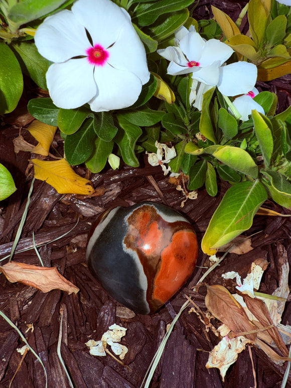 Polychrome Jasper From Madagascar #21 Heart ❤️