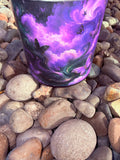 FEAR BE GONE Crystal Candle Reiki Blessed by Queen