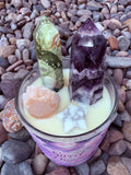 Sweet Dreams Crystal Candle Reiki Blessed by Queen
