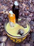 333 Support Crystal Candle Reiki Blessed by Queen