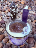 333  Crystal Candle Reiki Blessed by Queen