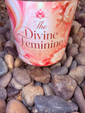 The Divine Feminine Crystal Candle Reiki Blessed by Queen