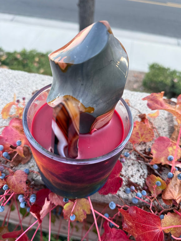 Happiest Day Ever is HERE Crystal Candle Reiki Blessed by Queen