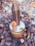 Love Yourself First Crystal Candle Reiki Blessed by Queen