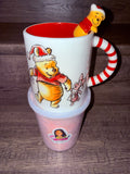 Winnie The Pooh & Piglet Holiday Mug & Cotton Candy