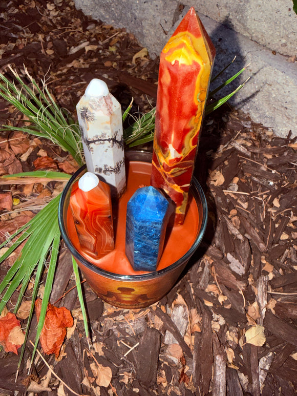 Align Crystal Candle Reiki Blessed by Queen