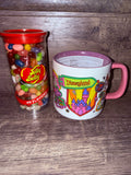 *Disneyland Exclusive* Disneyland Starbucks Mug & Jelly Belly 49 Flavors Bundle