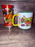 *Disneyland Exclusive* California Adventure Starbucks Mug & Jelly Belly 49 Flavors Bundle