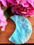 Caribbean Calcite Moon #4 From Pakistan