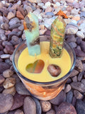 444 Crystal Candle Reiki Blessed by Queen