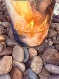 444 Crystal Candle Reiki Blessed by Queen