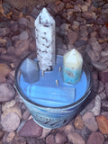 I Choose Me Crystal Candle Reiki Blessed by Queen