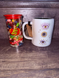 Third Eye Mug  & Jelly Belly 49 Flavors Bundle