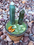 Money Flows 2 me  Crystal Candle Reiki Blessed by Queen