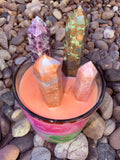 Better Days Ahead Crystal Candle Reiki Blessed by Queen