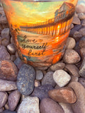 Love Yourself First Crystal Candle Reiki Blessed by Queen