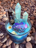 Every Rejection is a redirect to your biggest blessing Crystal Candle Reiki Blessed by Queen
