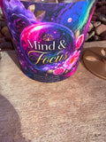 Mind & Focus Crystal Candle Reiki Blessed by Queen