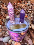 Control My Emotions Crystal Candle Reiki Blessed by Queen
