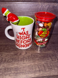 Grinch "It was the Night Before Grinchmas Mug & Jelly Belly 49 Flavors