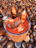 My Heart is open and I am ready to welcome my soulmate  Crystal Candle Reiki Blessed by Queen