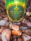 Abundance Frequency #2 Crystal Candle Reiki Blessed by Queen
