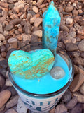 I Am NEXT Crystal Candle Reiki Blessed by Queen