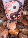 Ying & Yang Frequency Crystal Candle Reiki Blessed by Queen