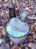 2222 Crystal Candle Reiki Blessed by Queen